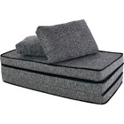 Puff Colchonete Dobrável / Sofá 3 em 1 + Travesseiro Casal BF