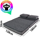 Puff Colchonete Dobrável / Sofá 3 em 1 + Travesseiro Casal BF