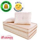 Puff Colchonete Dobrável / Sofá 3 em 1 + Travesseiro Casal BF