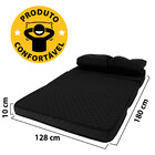 Puff Colchonete Dobrável / Sofá 3 em 1 + Travesseiro Casal BF