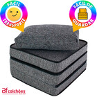 Puff Colchonete Dobrável / Sofá 3 em 1 + Travesseiro Solteiro