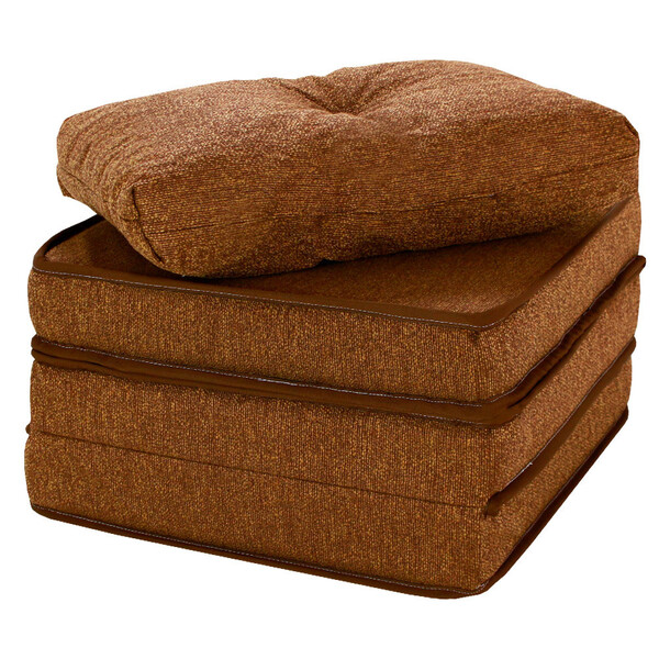 Puff Colchonete Dobrável / Sofá 3 em 1 + Travesseiro Solteiro