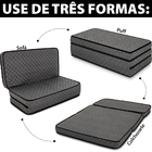 Puff Colchonete Dobrável / Sofá 3 em 1 Casal BF Colchões