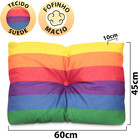 Puff Colchonete Dobrável / Sofá 3 em 1 Espuma D33 + Travessei