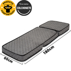 Puff Colchonete Dobrável / Sofá 3 em 1 Solteiro BF Colchões