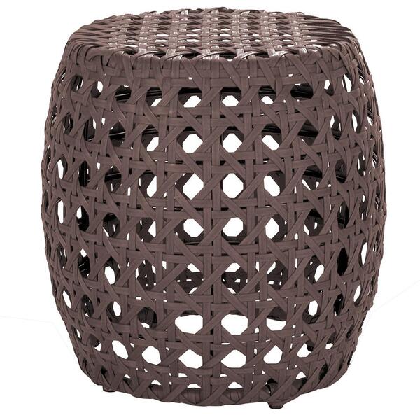 Puff Colmeia Cacau Para Piscina Área Lazer Em Aluminio