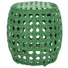 Puff Colmeia Verde Para Piscina Área Lazer Em Aluminio