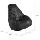 Puff Confortavel Preto