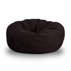 Puff Conforto em Suede Sem Enchimento- Chocolate