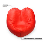Puff Coração - Vermelho