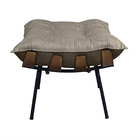 Puff Costela Em Veludo Capuccino - Wed Decor