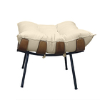 Puff Costela - Moveis Roperi - Linho Areia