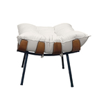 Puff Costela - Moveis Roperi - Linho Bege