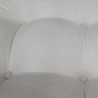 Puff Costela - Moveis Roperi - Linho Bege