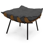 Puff Costela Suede Grafite - Meu Lar Decorações De Ambientes