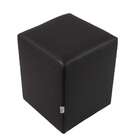 Puff Cubo Pop Corino Preto