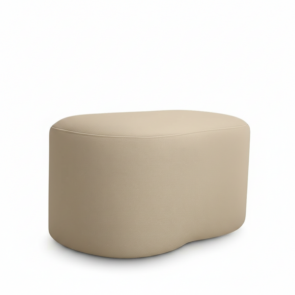 Puff Curvo Feijão Orgânico Sala Redondo Confortável Quarto Mo