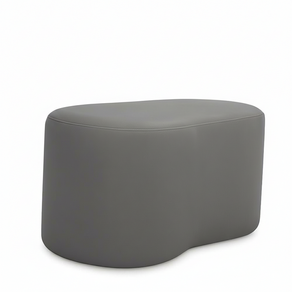 Puff Curvo Feijão Orgânico Sala Redondo Confortável Quarto Mo