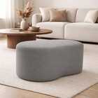 Puff Curvo Feijão Orgânico Sala Redondo Confortável Quarto Mo