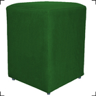 Puff Dado Decorativo Para Sala Recepção Penteadeira Suede Ver