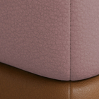 Puff Dalilla Decorativo Bouclé Premium Exclusivo Assento Para