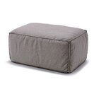 Puff Decorativo 80cm Box Espresso Móveis Linho Cru