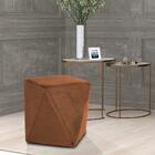 Puff Decorativo Ametista B-262 Veludo Telha - Domi
