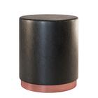 Puff Decorativo Com Cinto Interlaken Preto