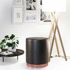 Puff Decorativo Com Cinto Interlaken Preto