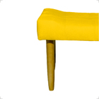 Puff Decorativo Confortável Retangular Para Sala Recepção Qua