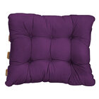 Puff Decorativo Costela Base Giratória Suede Roxo - Doce Sonh
