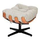 Puff Decorativo Costela Base Giratório Corano - Doce Sonho Mó