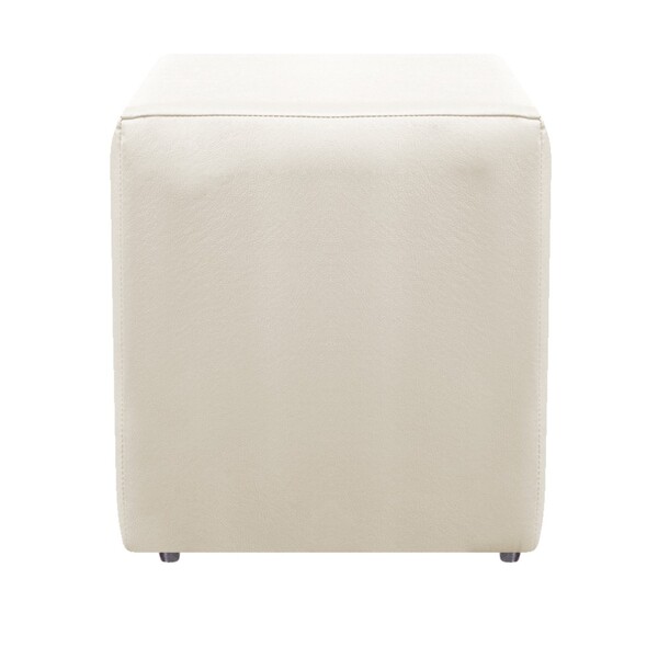 Puff Decorativo Dado Corano Bege - Amarena Móveis