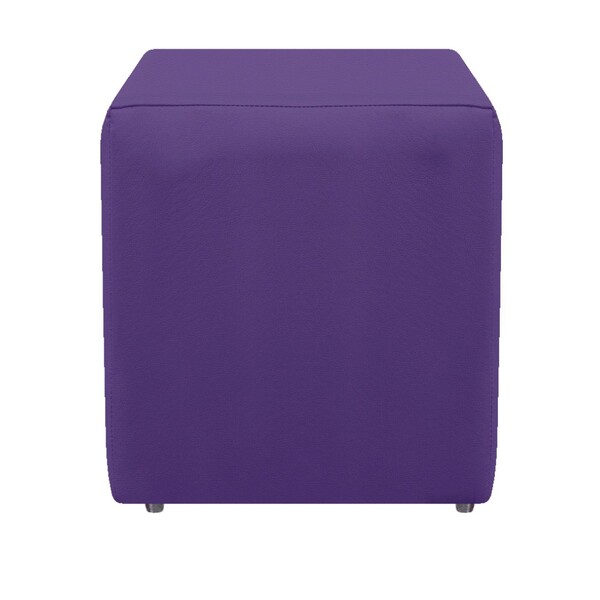 Puff Decorativo Dado Corano Roxo - Amarena Móveis