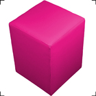 Puff Decorativo Dado Para Sala, Quarto, Escritório, Manicure