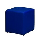 Puff Decorativo Dado Suede Azul Marinho - Dominic Decor