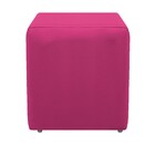 Puff Decorativo Dado Suede Pink - Amarena Móveis
