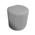 Puff Decorativo De Parede Para Sala David Cinza
