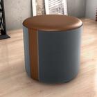 Puff Decorativo Descando Copenhage Matrix Cinza