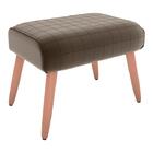 Puff Decorativo Descanso Barcelona Matrix Marrom