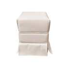 Puff Decorativo Eliza Corano Bege - Speciale Home