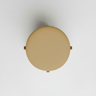 Puff Decorativo Eloah Redondo Assento Extra Para Sala Quarto