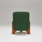 Puff Decorativo Eloah Redondo Assento Extra Para Sala Quarto