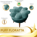 Puff Decorativo Floratta Veludo - Star Confort