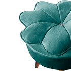 Puff Decorativo Floratta Veludo Tiffany Turquesa - Speciale H