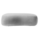 Puff Decorativo Itália 140cm Sala Escritorio Luxo Linho - Ama