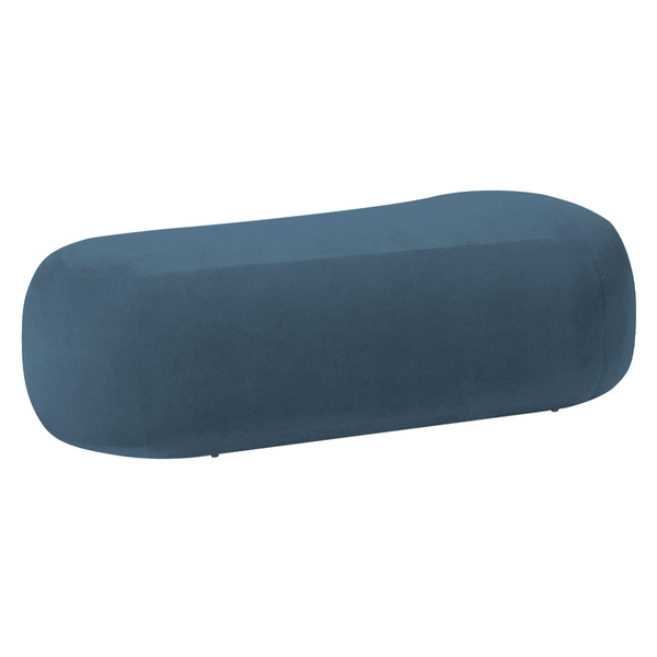 Puff Decorativo Itália 200cm Sala Escritorio Luxo Linho - Ama