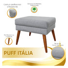 Puff Decorativo Itália Material Linho - Star Confort