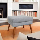 Puff Decorativo Itália Material Linho - Star Confort