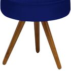 Puff Decorativo Julia Redondo Suede - D'rossi - Azul Marinho